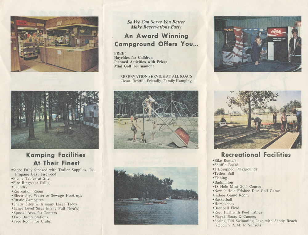 Petersburg KOA - Vintage Flyer (newer photo)